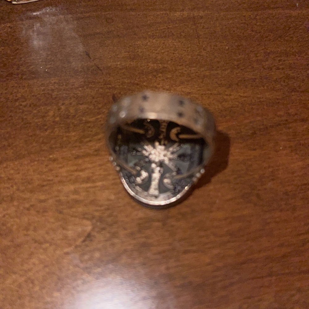 Middle Eastern Intaglio Silver Ring With Arabic I… - image 6